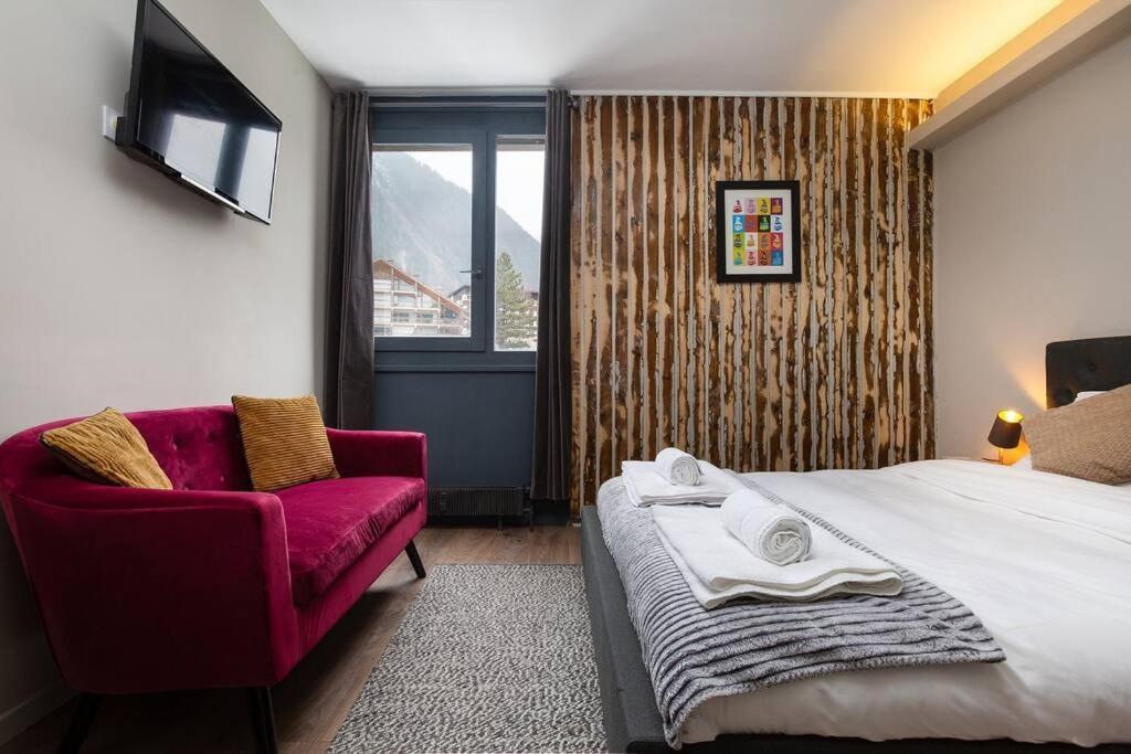 Beautiful Cosy, Modern Studio In Chamonix Centre Ngoại thất bức ảnh